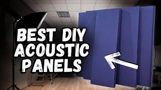 How To Make Pro Acoustic Panels For Home Studios (EASY) | 2024