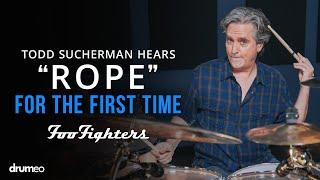 Todd Sucherman Hears "Rope" For The First Time