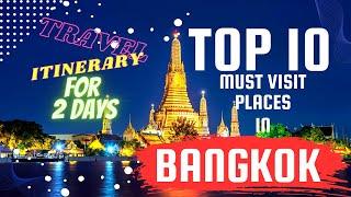 Discover Bangkok | Top 10 Must-See Attractions! | Thailand | Must Visit places in Bangkok