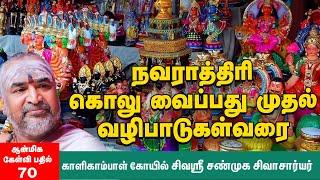 நவராத்திரி விரதம் | ஏன் துர்கா லக்ஷ்மி சரஸ்வதி என்கிற வரிசையில் வழிபட வேண்டும்? | Navaratri 2024