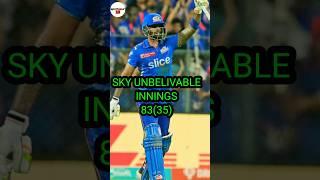 SKY unleashing at Wankhede | MI vs RCB highlights #shorts #ytshorts #ipl2023 #cricket