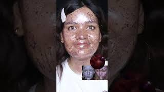 Removing 100 Layers of *Glitter Peel Off Mask* #shorts #100layerchallenge #peeloffmasks