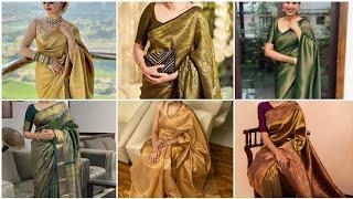 Kanjivaram saree collection 2024 / Kanjivaram silk saree #saree #sareelove