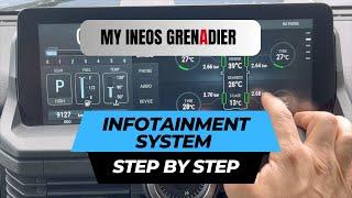 My Ineos Grenadier - Infotainment System, Electric Panel and Center Console