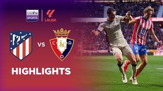 Atletico Madrid v Osasuna | LaLiga 24/25 | Match Highlights