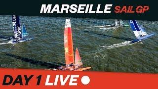 2019 Marseille SailGP RACE REPLAY | Day 1 | Races 1-3 | SailGP