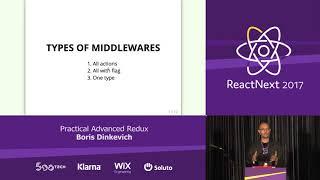Boris Dinkevich: Practical Advanced Redux — ReactNext 2017