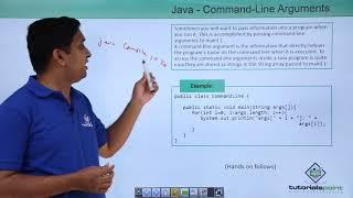 Java - Command Line Arguments