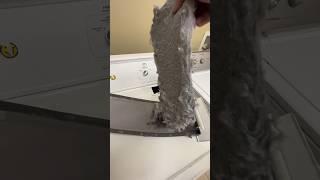 She Didn’t Know?! #dryerventcleaning #laundry #firehazard #oddlysatisfying #cleaning