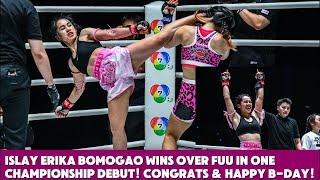 Islay Bomogao Dominates ONE Championship Debut with Epic Muay Thai Moves!