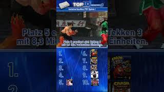 Top 10 meistverkauften Playstation 1 Spiele! #shorts  #top10  #ps1  #ranking