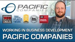 Working in Business Development at Pacific Companies