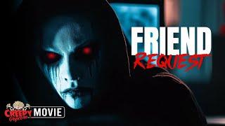 FRIEND REQUEST | FULL HORROR MOVIE | SUSPENSE THRILLER | CREEPY POPCORN