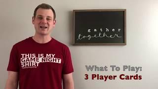 What To Play: 3 Player Card Games