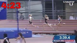 Katelyn Tuohy breaks MILE NCAA RECORD !!!!!