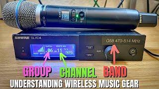 Understanding WIRELESS - What are BANDS, GROUPS, and CHANNELS?