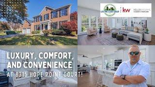 Home For Sale in MD | Full Tour of this Magnificent Brick Colonial Home Located in Shipley's Retreat