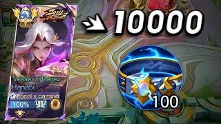 HANABI FIRST ITEM THUNDERBELT IS TOO TANKY IN LATEGAME! | HANABI BEST BUILD FOR 2024! (100% BROKEN)