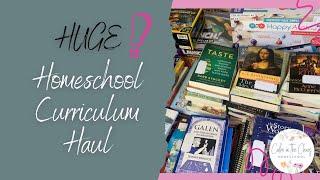 HUGE HOMESCHOOL CURRICULUM HAUL | What Our Charter School Got Me for My 6th, 7th, and 8th Graders