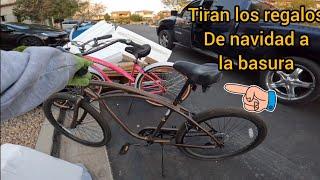 LO QUE TIRAN LOS MILLONARIOS EN USA  DOS BICICLETAS Y COSAS NUEVAS WOW