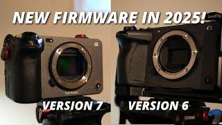 sony announces firmware update for fx3 and fx30 in 2025