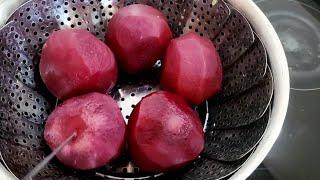 빈혈에 좋은 비트는 이렇게해서 매일 드세요!! 혈관이 깨끗하게 만드는 비트쥬스 Beat juice