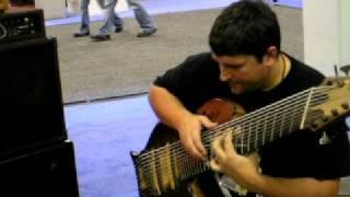 Fan Fret Custom Bass Demo at NAMM! Ramona Music Center