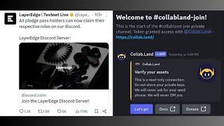 LAYEREDGE AIRDROP - claim Your Discord Role Immediately #layeredge #layeredgediscordrole #layeredge