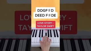 Love Story - Taylor Swift (Piano Tutorial) #lovestory #lovestorytaylorsversion #taylorswiftpiano