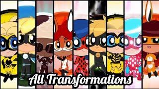 All Miraculous Chibi Transformations - Updated!