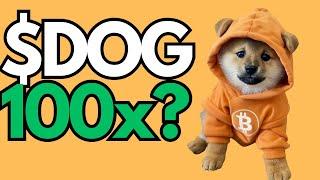 Can $DOG 100x? #runestone #runes #doggotothemoon #memecoins