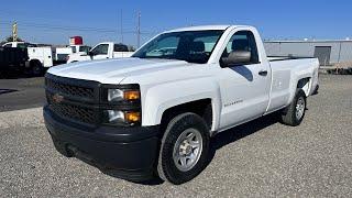 2015 Chevy Silverado 1500 long bed 8ft. 13k low miles RT Motors Truck Center Oakley CA work truck.