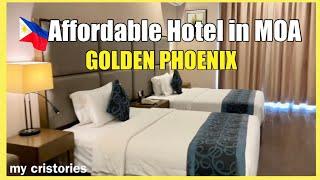 AFFORDABLE Hotel in MALL OF ASIA with BREAKFAST BUFFET | Golden Phoenix Hotel Philippines 