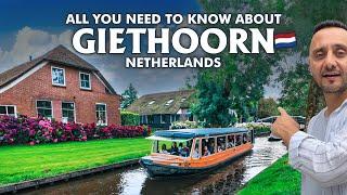 Giethoorn Netherlands: BEST Giethoorn Travel Guide & Village Walk Vlog