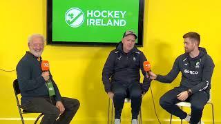 EuroHockey Championship Qualifier B Men Day 1 - Q&A with Mark Tumilty & Shane O'Donoghue