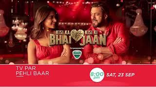 Kisi Ka Bhai Kisi Ki Jaan | TV Par Pehli Baar | 23rd Sept, Sat 8PM | Promo | Zee Cinema