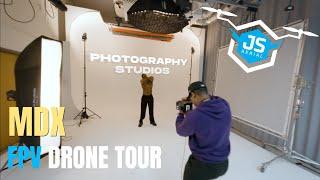 FPV Drone Flythrough | Creative Suites | Middlesex University