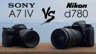 Sony a7IV vs Nikon d780 Camera Comparison