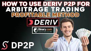 Arbitrage trading how to use deriv p2p for arbitrage trading profitable method