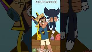 Finx meets kit #brawlstars #brawlstarsanimation #finx