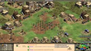 Aoe2 HD: 3v5 Budapest (Saracens, Fast Castle Age)