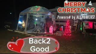 Christmas powered by ALLPOWERS! |Off-grid Living, RV Life, Couple build