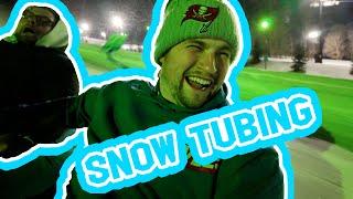 We almost died snow tubing. Snow Trails in Ohio!