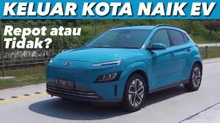 KE CIREBON NAIK KONA ELECTRIC BARU