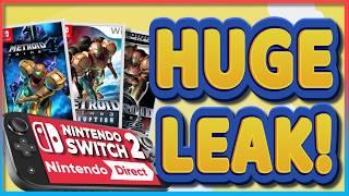 New Nintendo Switch 2 Reveal Info JUST DROPPED! + Metroid Prime Leaks!