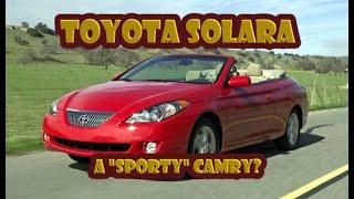 Here’s how the Toyota Solara attempted to be the “sporty” Camry