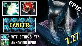 NEW STYLE Electric Curse Abaddon Most Annoying Skill 17 Min Godlike Crazy Attack Speed WTF Dota 2