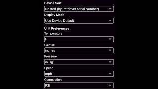 WatchDog App: Settings