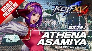 KOF XV｜ATHENA ASAMIYA｜Trailer #26【TEAM SUPER HEROINE】