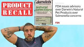 FDA RAW PET FOOD RECALL: Darwin’s Natural Selections